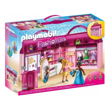 Playmobil Fashion Girls Przenośny Butik Sklep 6862